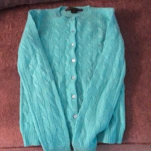 Cashmere Ralph Lauren Black Label Button up sweater